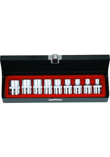 Rico 9 Parça 1/2 Torx Lokma Takımı Seti E (dişi)