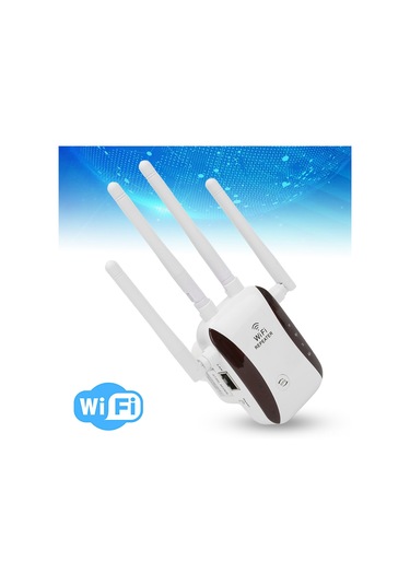 Lemestar Wifi Repeater Gt300 300mbps: Ağ Genişletici, 4 Antenli, 2.4ghz, Ap/relay Modları, 100-240v, Abd Standardı, Ev/ofis Kullanıma Uygun