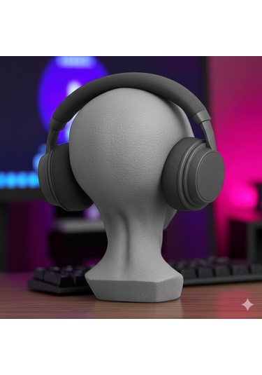 Alien Kulaklık Standı 3d Baskı Oyuncu Aksesuarı Masaüstü Dekor