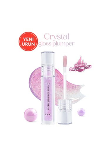 Clıo Crystal Gloss Plumper 02 Spicy Berry Tea