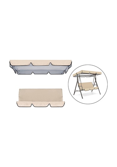 Suntek Magideal Su Geçirmez Salıncak Gölgelik Tente Seti Açık Bej