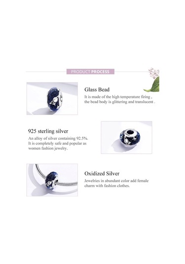 Bamoer Otantik 925 Ayar Gümüş Kolye Benzersiz Yıldızlararası Kolye Yeni Takı Kadınlar Için Gümüş