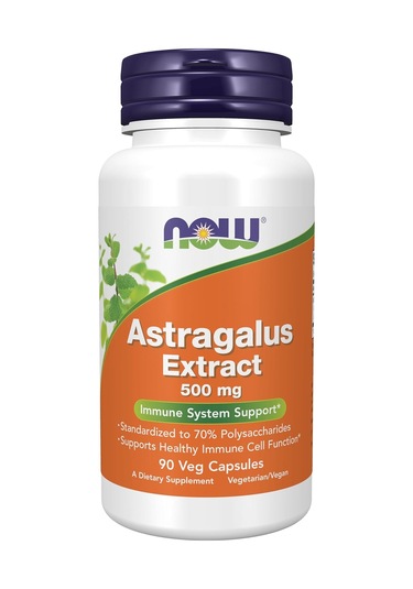 Now Foods Immune Support Supplements, Astragalus Extract 500 Mg