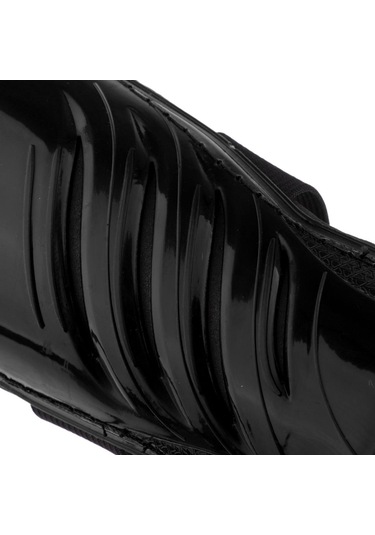 Homyl Çocuk Shin Futbol Pedleri Muhafızları Koruyucu Siyah Siyah Çok Renkli