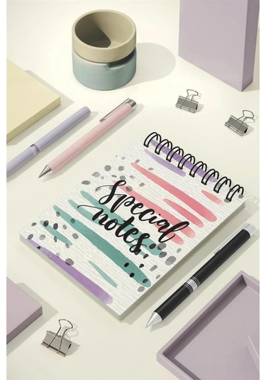 My Mia Art Special Notes 12x17 Çizgisiz Defter Çok Renkli