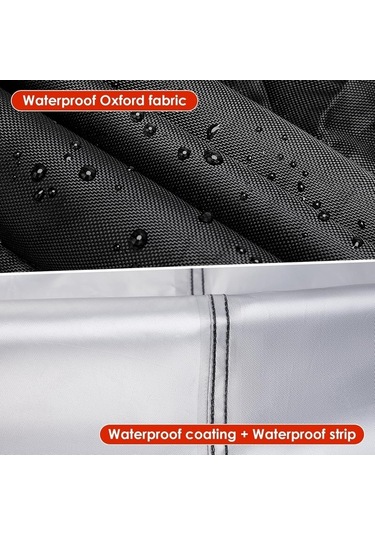 Trendooze Genesis 300 Serisi İçin 3 Burner Barbekü Kapağı, 63 İnç, Dış Mekan İzgara Koruması