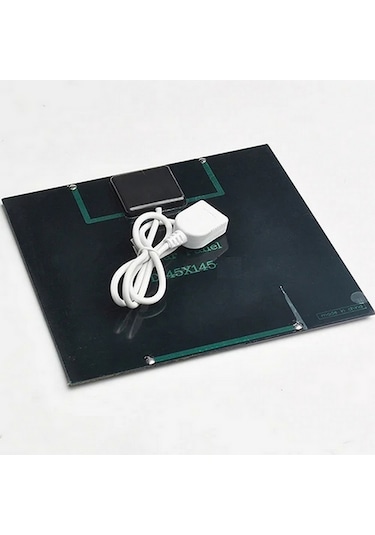 Ece Monokristal Güneş Paneli Telefon Şarj 6v 3w 580ma 145mmx145mm