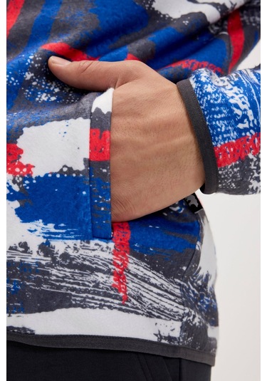 Bad Bear Drew Asfalt Erkek Polar Sweatshirt-asfalt Çok Renkli