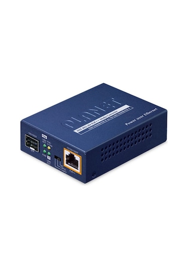100/1000base-x Sfp To 10/100/1000base-t 802.3bt Poe++ Media Converter 60 Watts Tdrtr