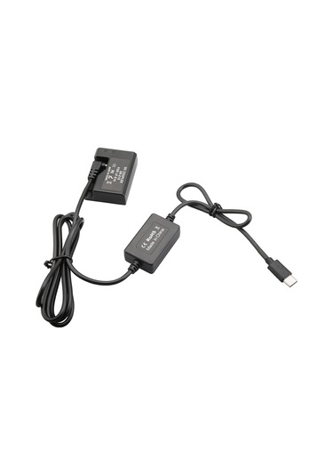 Dofolink Dr-e10 Usb-c Pd Sanal Pil, Canon 1100d/1200d/t5/t7 Kamera İçin Sürekli Besleme, 18-65w Pd Powerbank Desteği