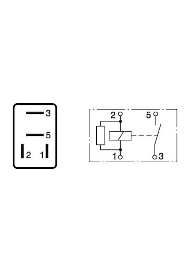 12v 30a Dirençli Mikro Röle 4 Fiş Bosch 0332011007