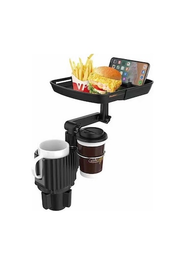 Ardemix C003 2 İn 1 Araç Bardak Tutucu-siyah