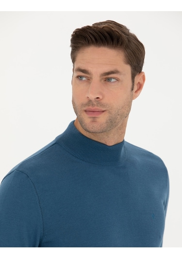 Pierre Cardin Erkek Kobalt Triko Kazak 50276161-vr077 Kobalt