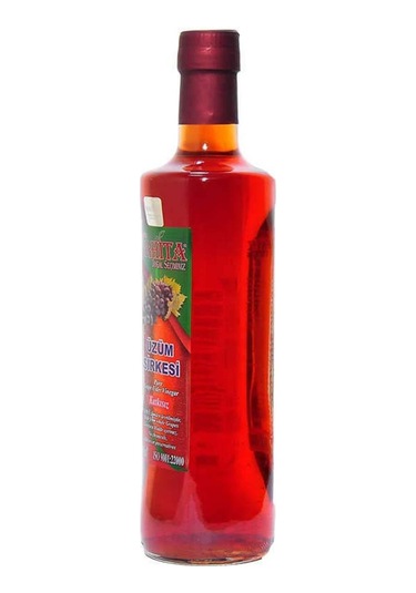 Üzüm Sirkesi Doğal Katkısız Cam Şişe 500 Ml