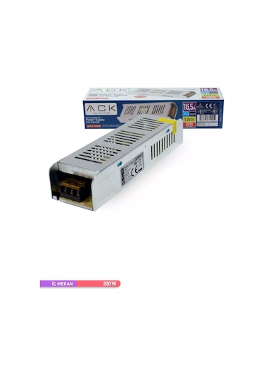 ACK LED Trafosu 12.5 Amper 200W