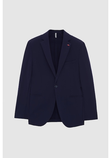 Twn Slim Fit Lacivert Düz Takim Elbise 4ec05e301545m 101