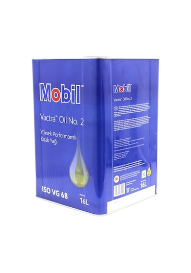 Mobil Vactra Oil No:2 Yüksek Performanslı Kızak Yağı 16 L