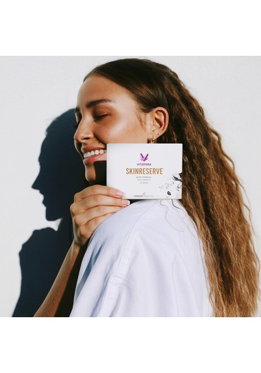 Vitisfera Skinreserve Cüce Palmiye Ekstresi Multivitamin ve Multimineral İçeren Takviye Edici Gıda 30 Kapsül