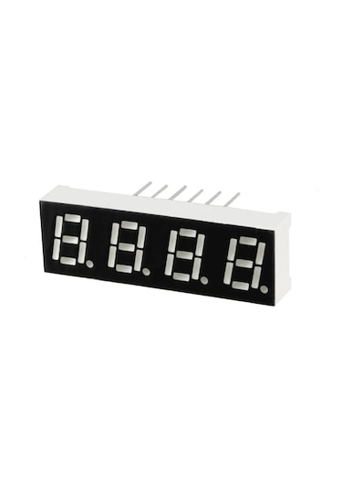 0.56 İnç 4 Basamaklı Kırmızı Katot 7 Segment Gösterge - 3 Adet