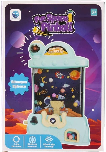 Space Pinball Uzay Temalı Pinball Oyunu, Astronot Figürlü Strateji Ve Eğlence