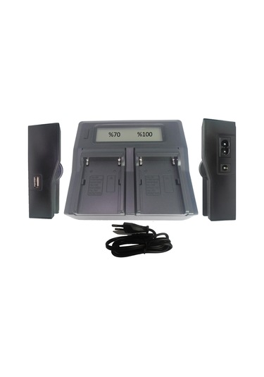 D16 D28S D54S Dijital Ekranlı Çiftli Şarj Cihazı