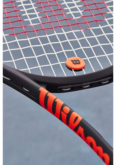 Wilson WR8405701001 Pro Feel Clash Tenis Raketi Titreşim Önleyici Kırmızı Siyah