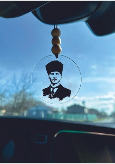 Dikiz Aynası Süsü Mustafa Kemal Atatürk Portresi