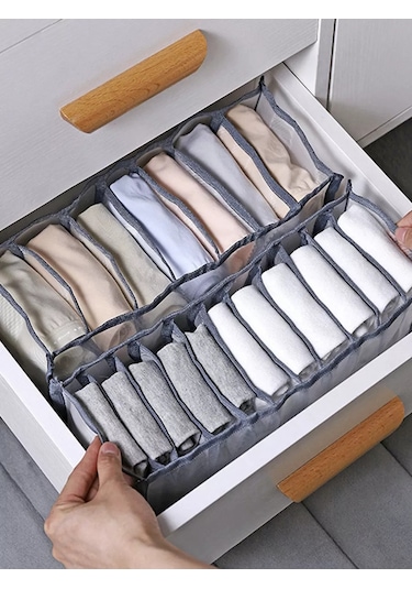 Myston House İç Çamaşırı Ve Çoraplar İçin Organizatör Seti 194597157 Beyaz