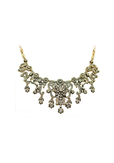 Hürrem Elmas Montür Sultana Kolye Gerdanlık Sevgiliye Siyah