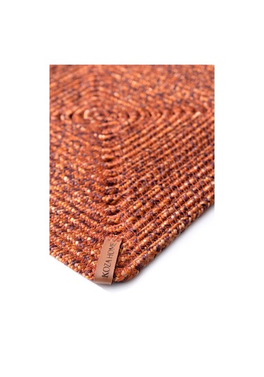 Koza Home Cesta El Yapımı Örgü Kiremit Kare Supla 32x32 4030 Kiremit