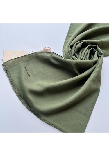 Yeşil Pierre Cardin Cotton Şal Yeşil