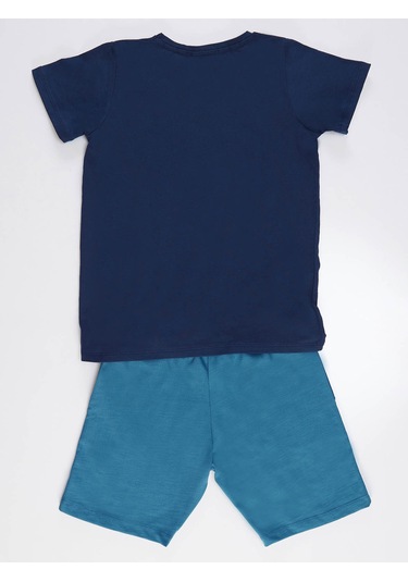 Denokids Mshb&g Alfabe Erkek Çocuk Şort Takım Çok Renkli