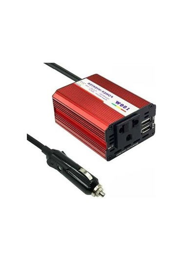 Moly 150w Otomobil Güç İnvertörü, Dc 12v'ten Ac 220v'ye Çevirici, 3.1a Çift Usb, Avrupa Standartı Araç Şarj Aleti