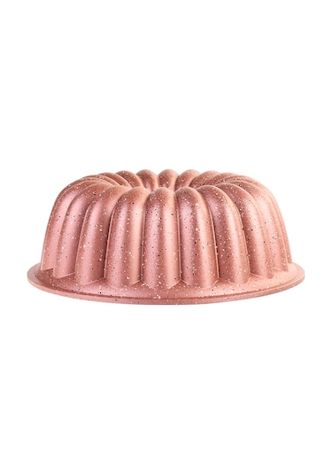 Emsan Arya Döküm Kek Kalıbı 24 CM Golden Pink