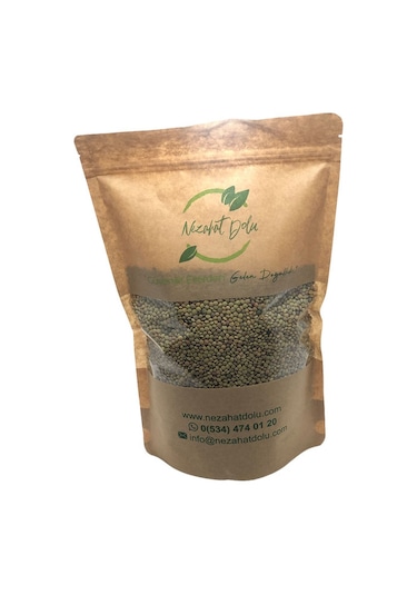 Nezahat Dolu Organik Yeşil Köy Mercimeği 1 KG