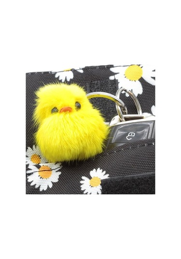 Sarı Civciv Peluş Anahtarlık Çanta Aksesuarı Süs