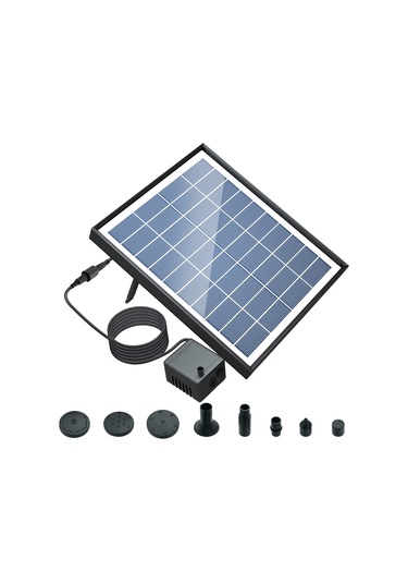 6.5 W 200l/h Akış Hızı Küçük Güneş Fıskiye Pompası