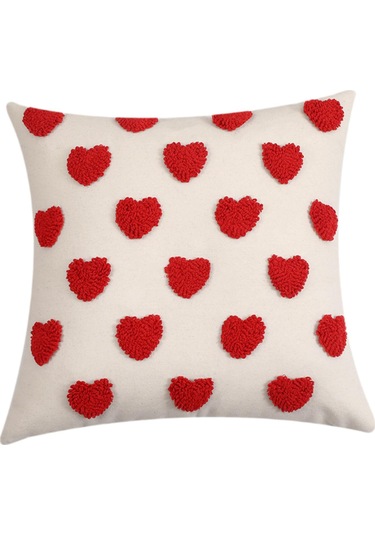 Suntek Nakışlı Yastık Kılıfı Kanepe Oturma Odası Yatak Ev Stil A