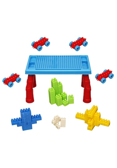Zeytoys Oyuncak İnşa Blokları Erkek Seti Mavi