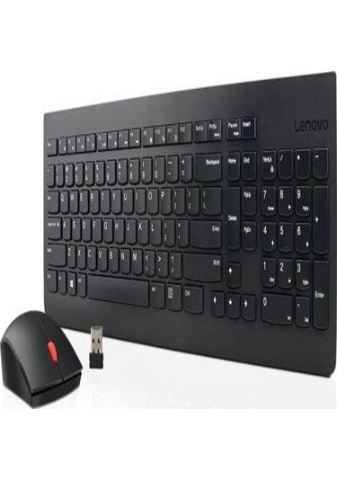Lenovo Kablosuz Klavye Ve Mouse Siyah