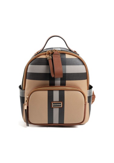 Silver Polo Unisex Sırt Çanta 1130 Bej