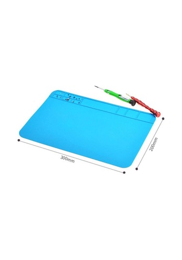 Silikon Çalışma Tamir Pedi 200X300 Mm Wellhise