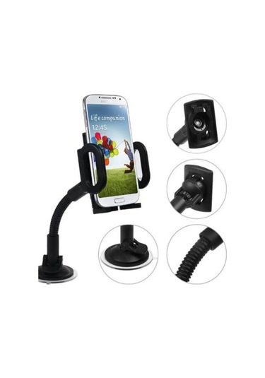 Telefon Tutucu 35cm Spralli Vantuzlu Vakum