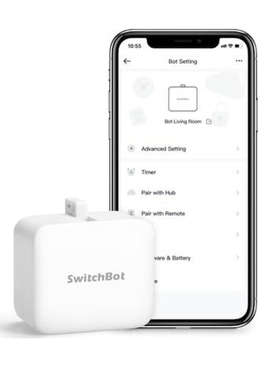 SwitchBot Bot Akıllı Kablosuz Buton Basıcı