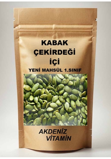 Akdeniz Vitamin Kabak Çekirdeği İçi Çiğ 500 G