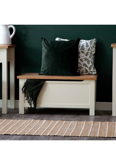 Masifart Candy Kapaklı Masif tablalı Ahşap Sandık