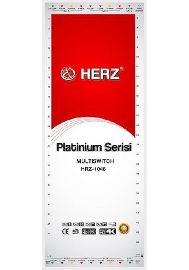 Herz 10x48 Uydu Santrali Herz Platinum Multıswıtch