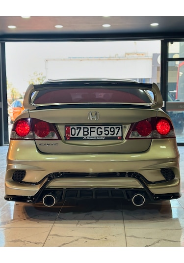 Honda Fd6 Nks Arka Tampon---fibersan Tuning