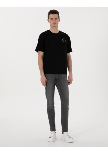 Pierre Cardin Erkek Siyah Tişört 50310076-vr046 Siyah