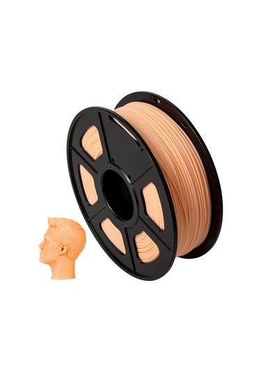 Sunlu Petg 3d Yazıcı Filamenti 1,75 Mm Boyutsal Doğruluk +/- 0,02 Mm 1 Kg 2,2 Lbs Makara, Ten Rengi